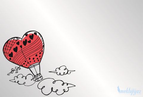 Uçan Balon Kalp