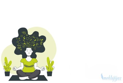 Yoga Yapan Kız logolu