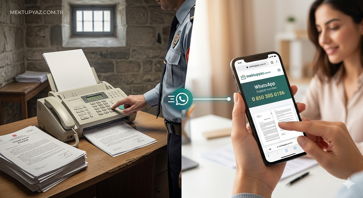 Cezaevine En Hızlı Şekilde Fax Nasıl Gönderilir? Evraklarınızı Bekletmeden İletin!
