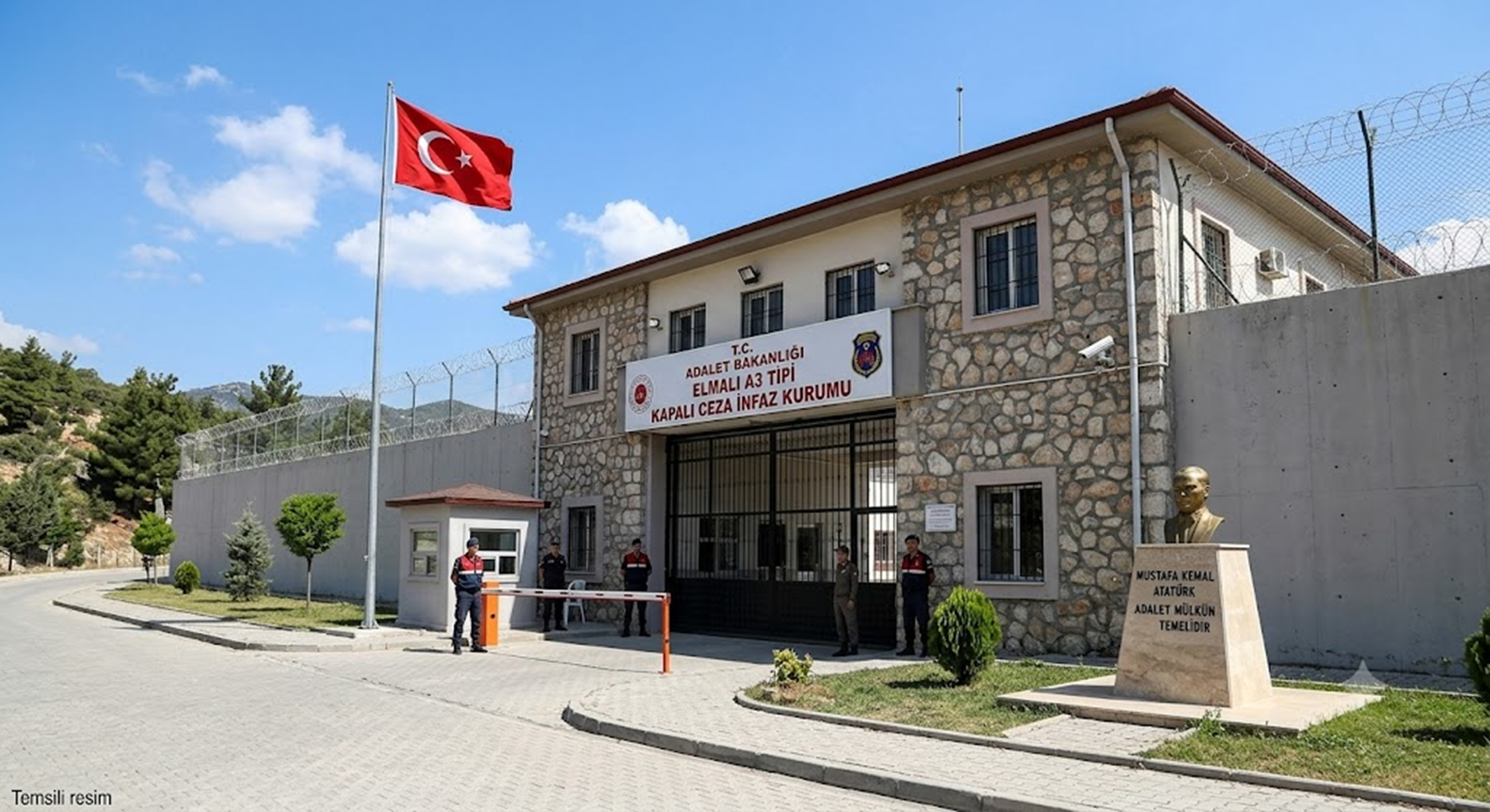 Elmali A3 Tipi Kapali Ceza Infaz Kurumu