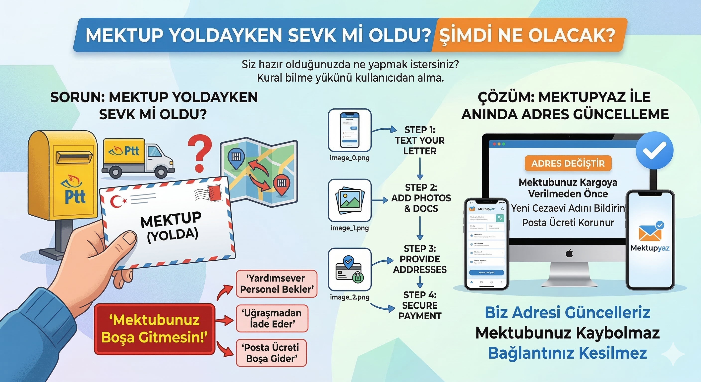 Mektup Yoldayken Mahkum Sevk Edilirse Ne Olur? (5 Olası Senaryo)