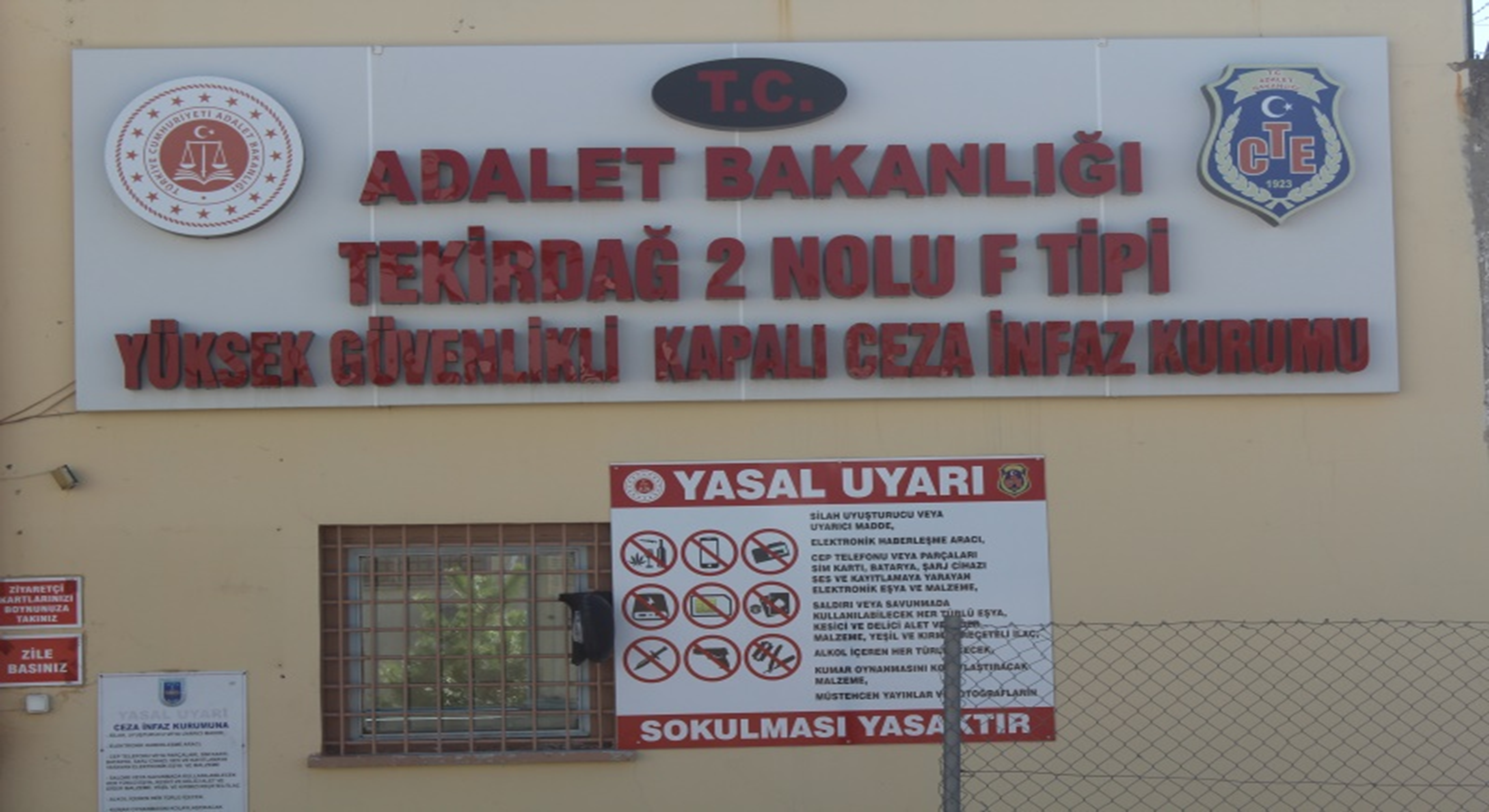 Tekirdag 2 Nolu F Tipi Yüksek Güvenlikli Kapali Ceza Infaz Kurumu